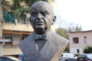 Negovan Nemec, Monument to Alojz Gradnik, 1978, Erjavčeva ulica, Nova Gorica