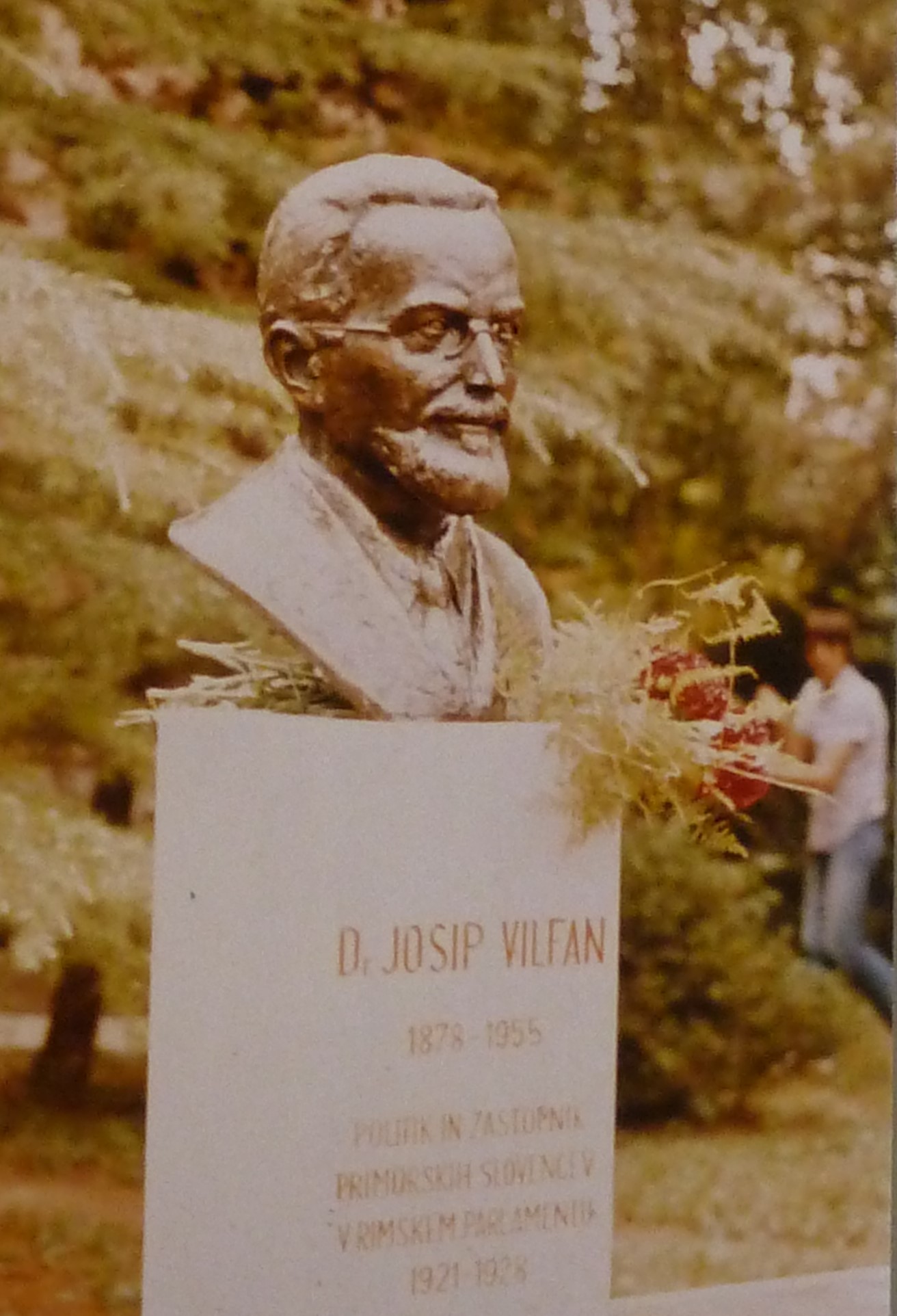 Negovan Nemec, Spomenik Josipu Vilfanu, 1979, Nova Gorica